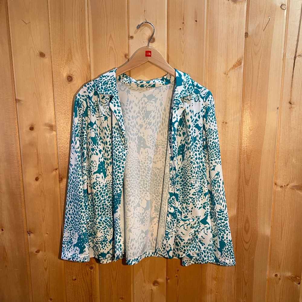 Green/White Dress Shirt